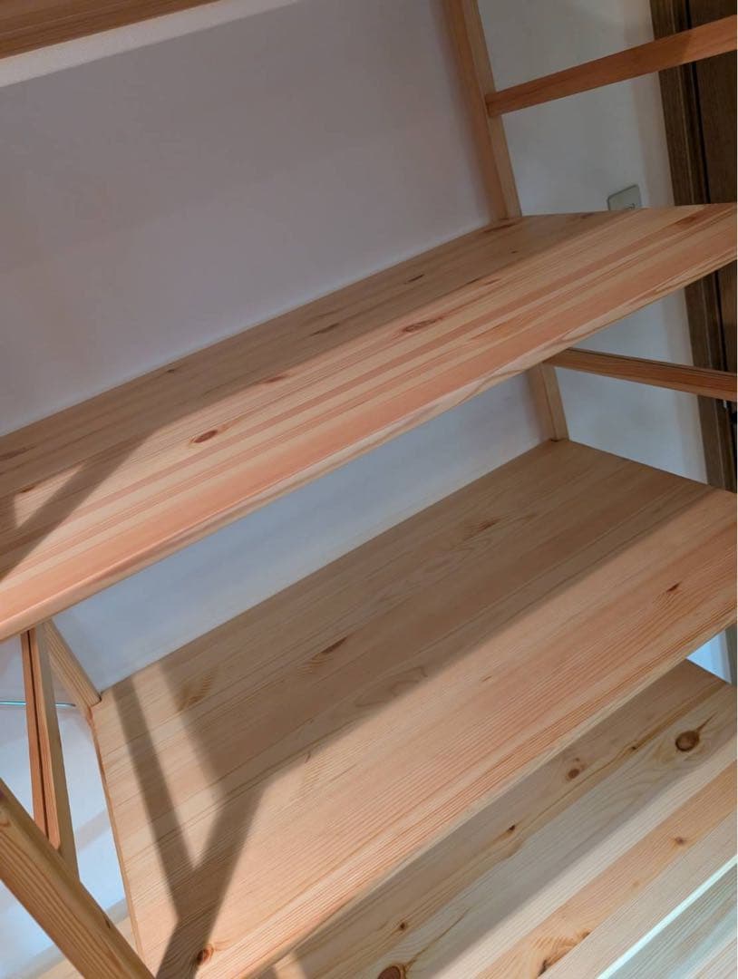 ■送料込■無印良品 MUJI ユニットシェルフ パイン材 ワードローブ 衣類棚