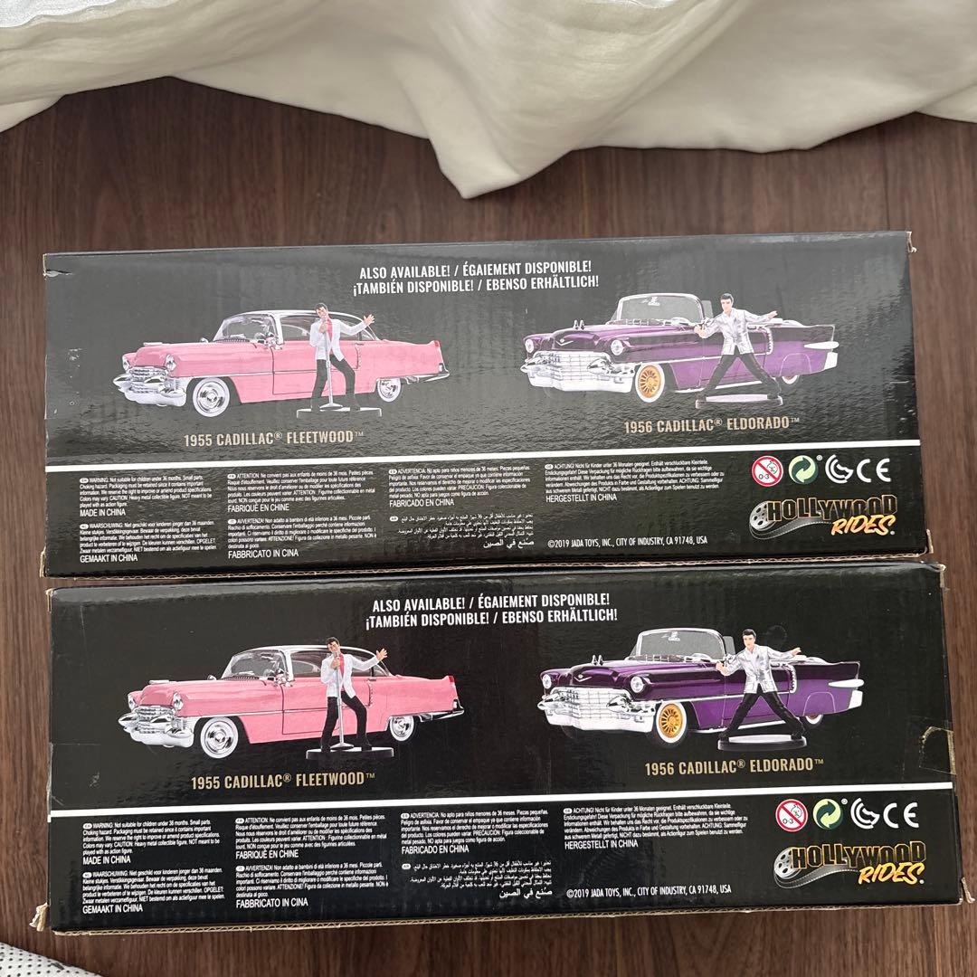 エルビス・プレスリー 1955&1956 キャデラック フィギュアセット