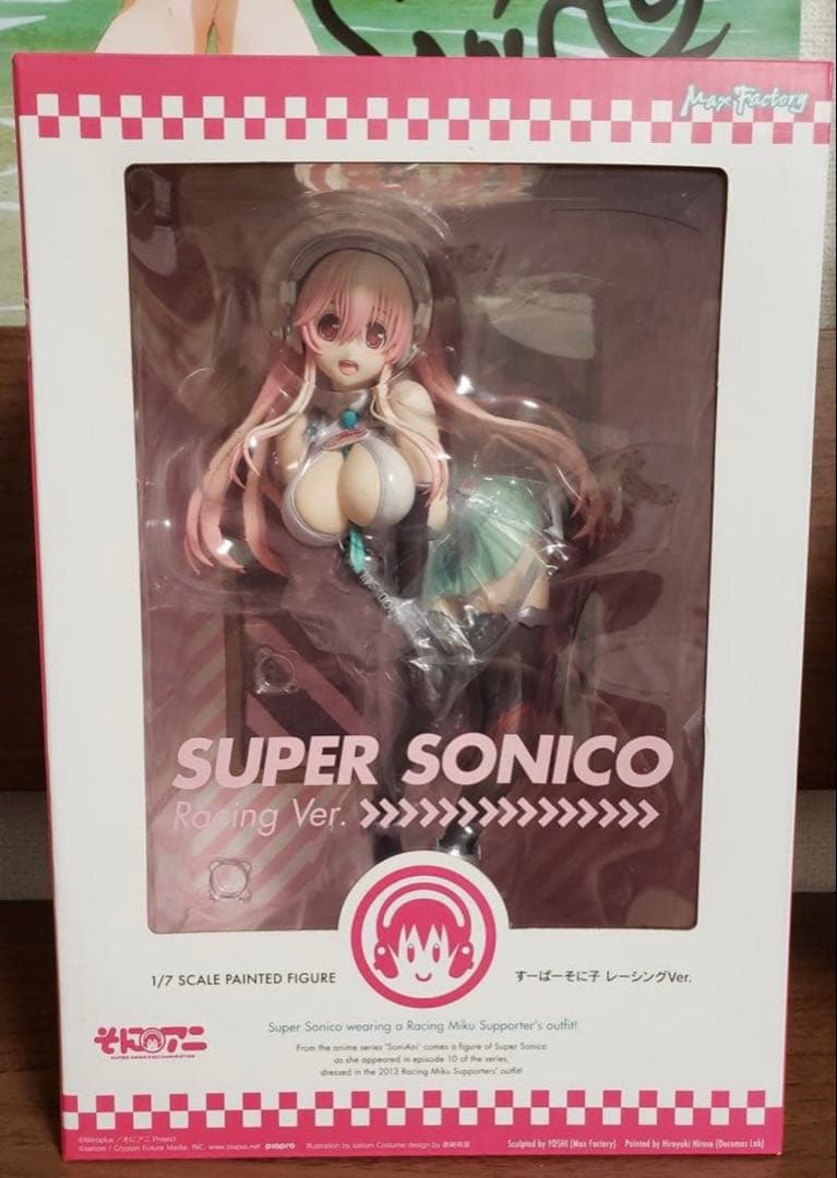 Super Sonico Racing Ver. 1/7スケールフィギュア