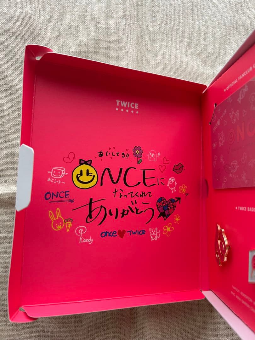 TWICE ファンクラブ ONCE JAPAN 新規入会特典セット - メルカリ