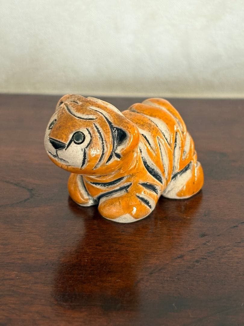 ビンテージアーテサニア・リンコナダ ハンドメイド トラ 親子　ウルグアイ