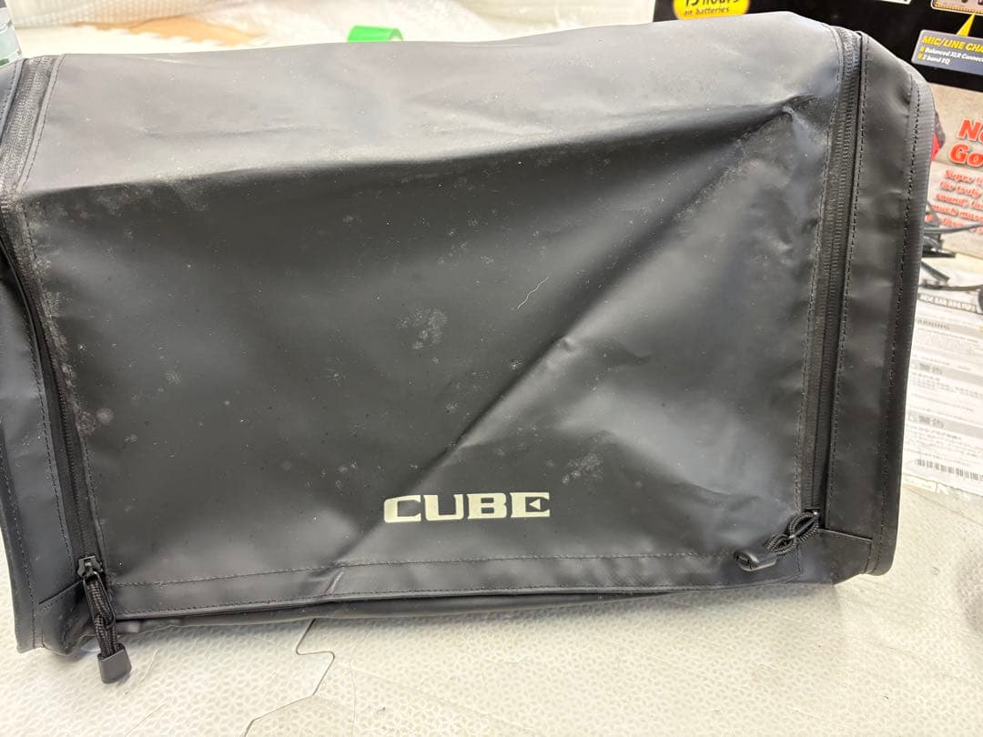 CUBE Street アンプ 赤色 付属品付き