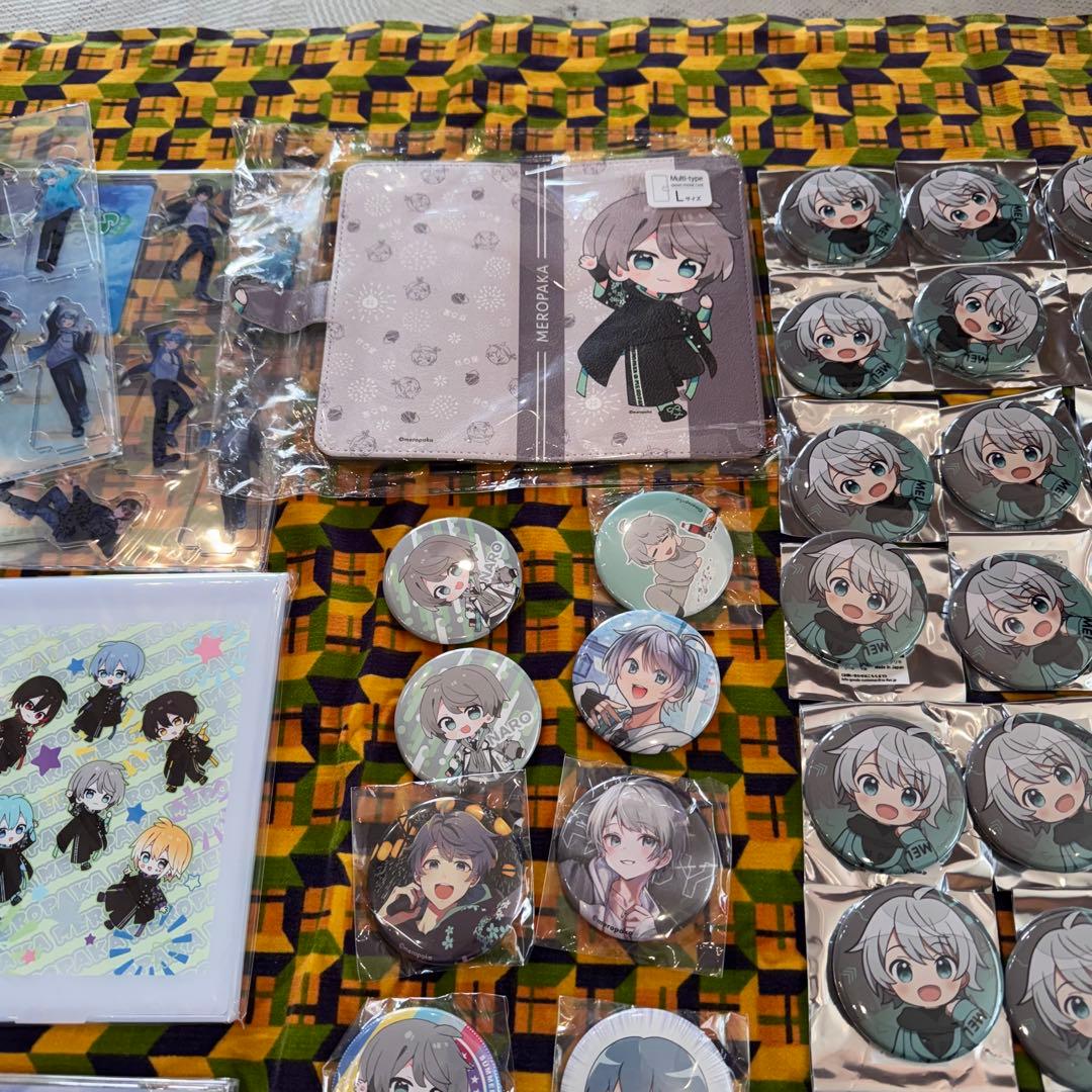 めろんぱーかー めろぱか なろ屋 色々セット 缶バッジ グッズセット