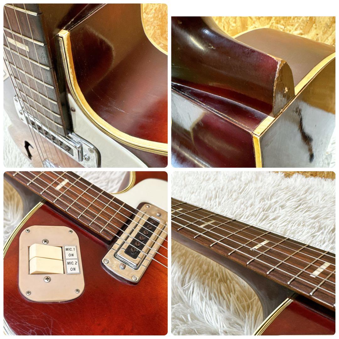 1960年代 TEISCO EP-14 フルアコ テスコ 日本製 ビザール - メルカリ