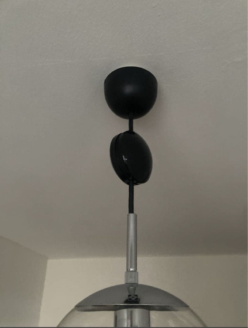 yamagiwaペンダントライトポストモダンクリアガラスヤマギワ照明ビンテージ