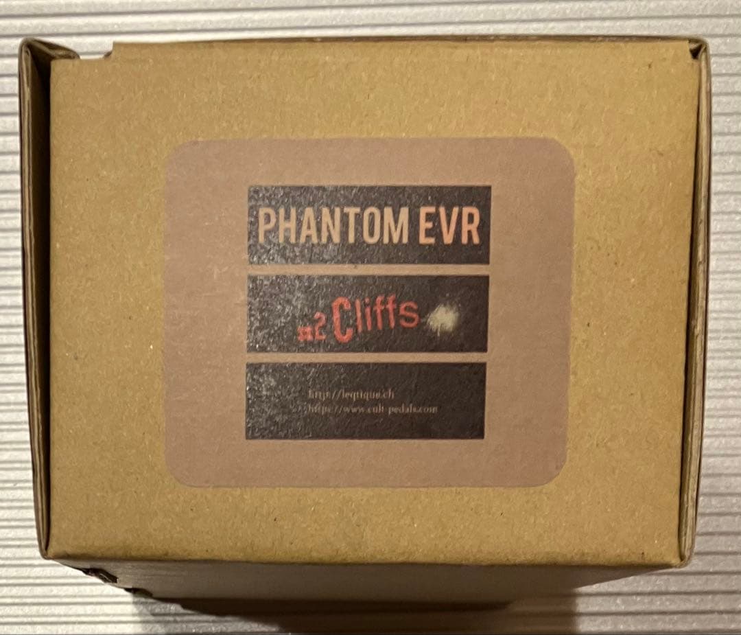 Phantom EVR Cliffs CULT ディストーション エフェクター