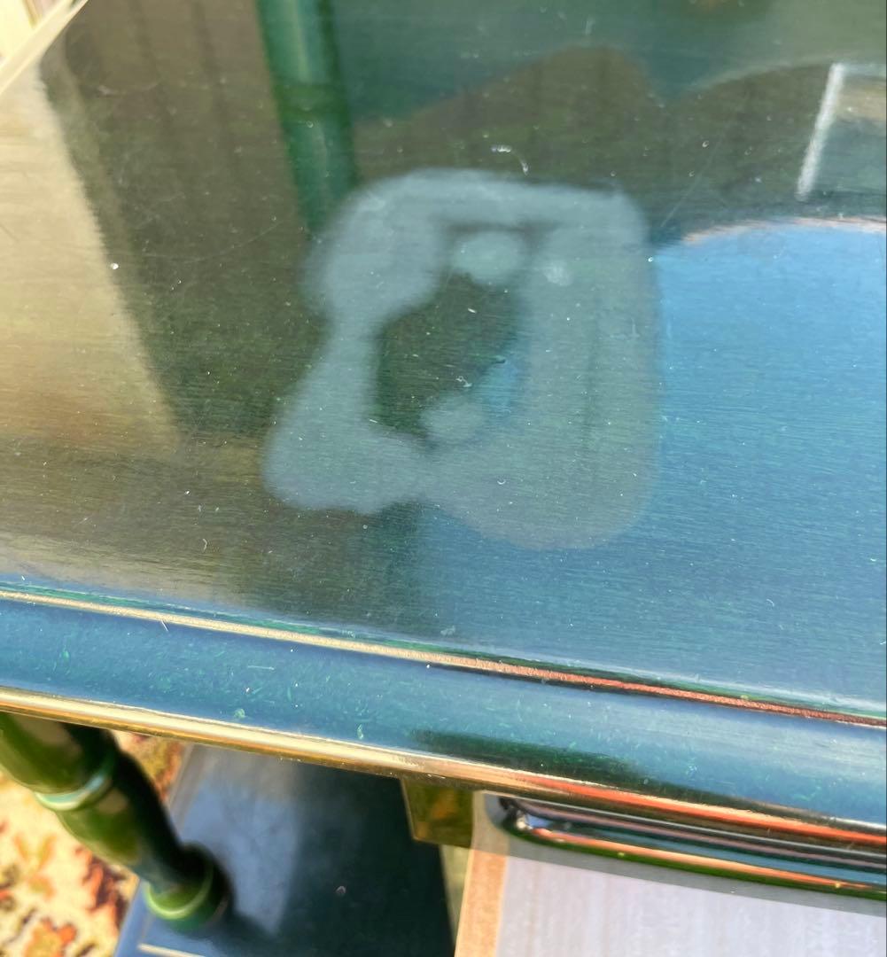 ドレッサー 鏡台 緑 昭和レトロ 当時物 アンティーク ビンテージ インテリア