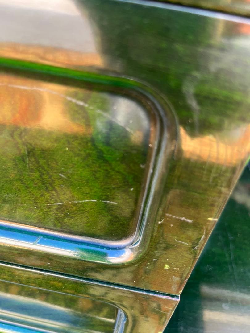 ドレッサー 鏡台 緑 昭和レトロ 当時物 アンティーク ビンテージ インテリア