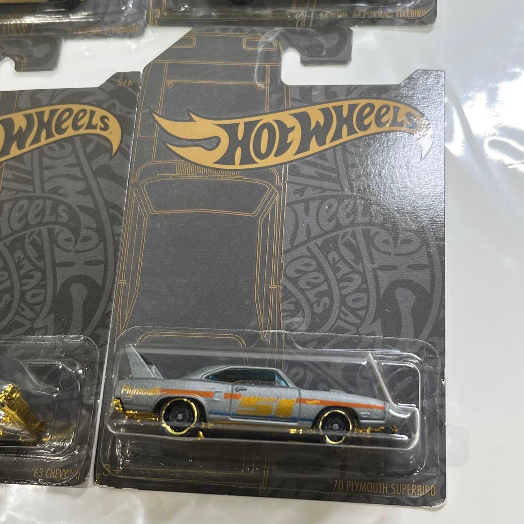 ホットウィール サテン&クローム 51周年 ローソン限定 6台セット