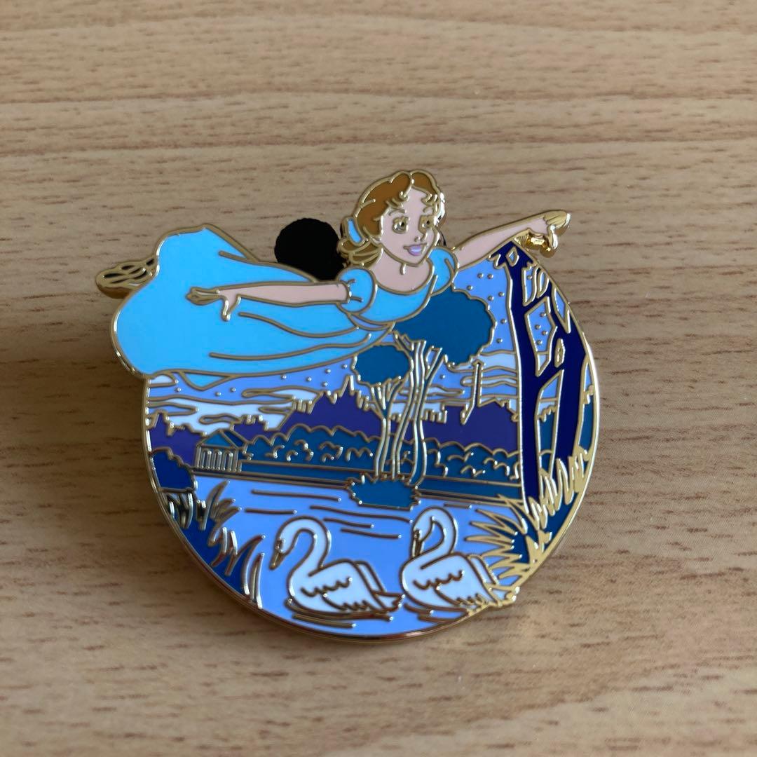 70周年 ピーターパン ウェンディ ピンバッジ シークレット ディズニー