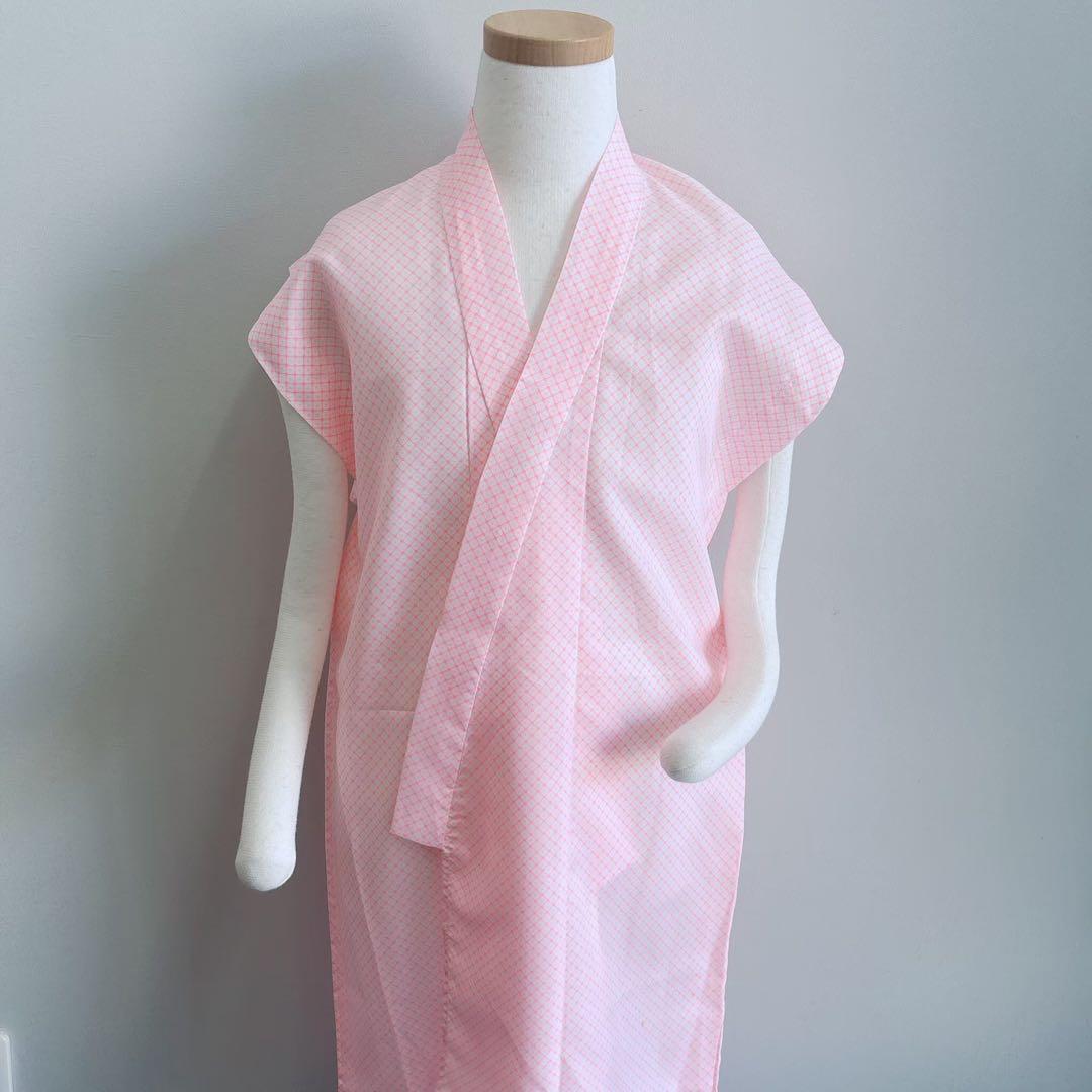 セット　七五三　７歳女の子　赤地　蝶牡丹　黒地袋帯亀甲鶴　袖なし長襦袢7099