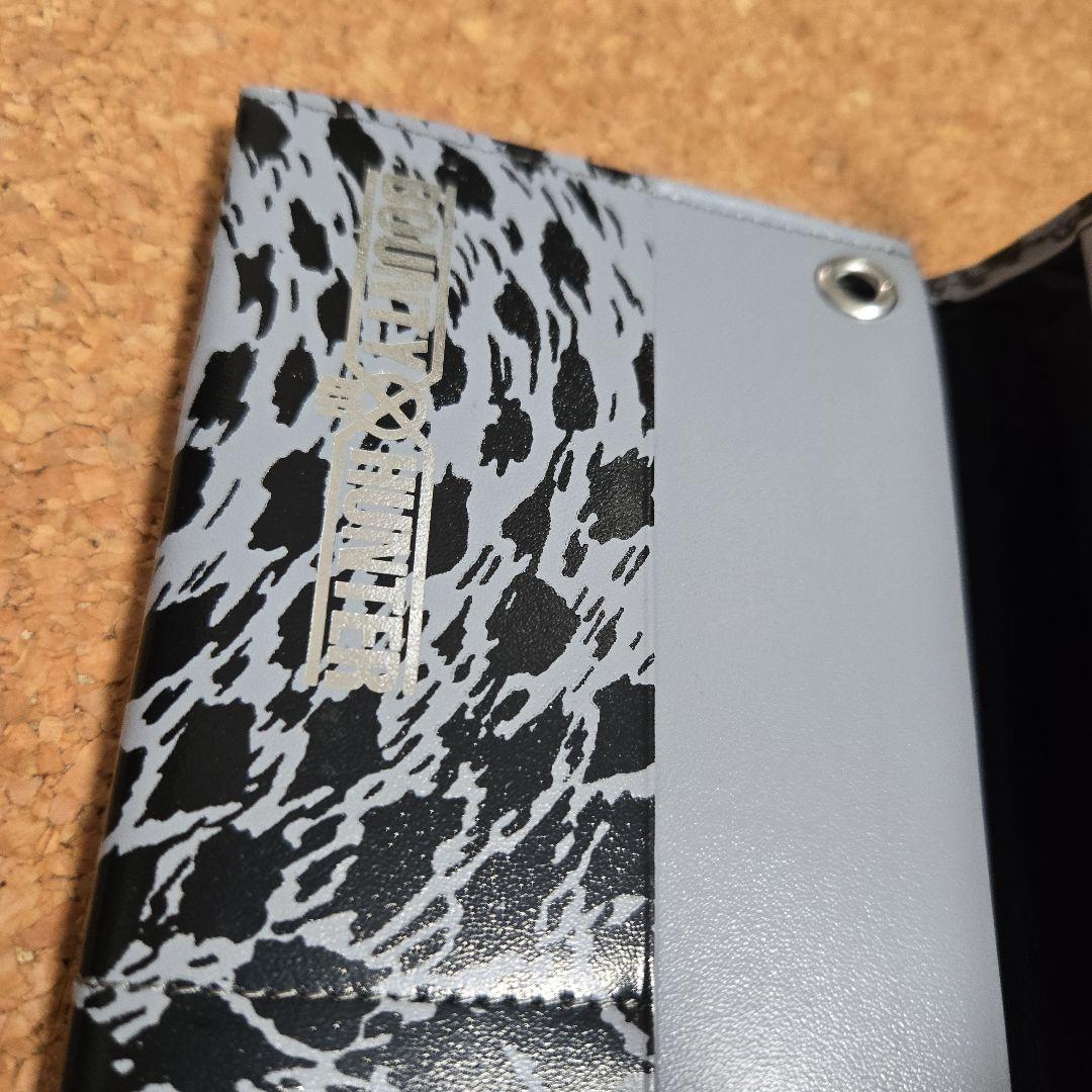 クリームソーダ　×　バウンティーハンター　グレーヒョウ柄 長財布　未使用品