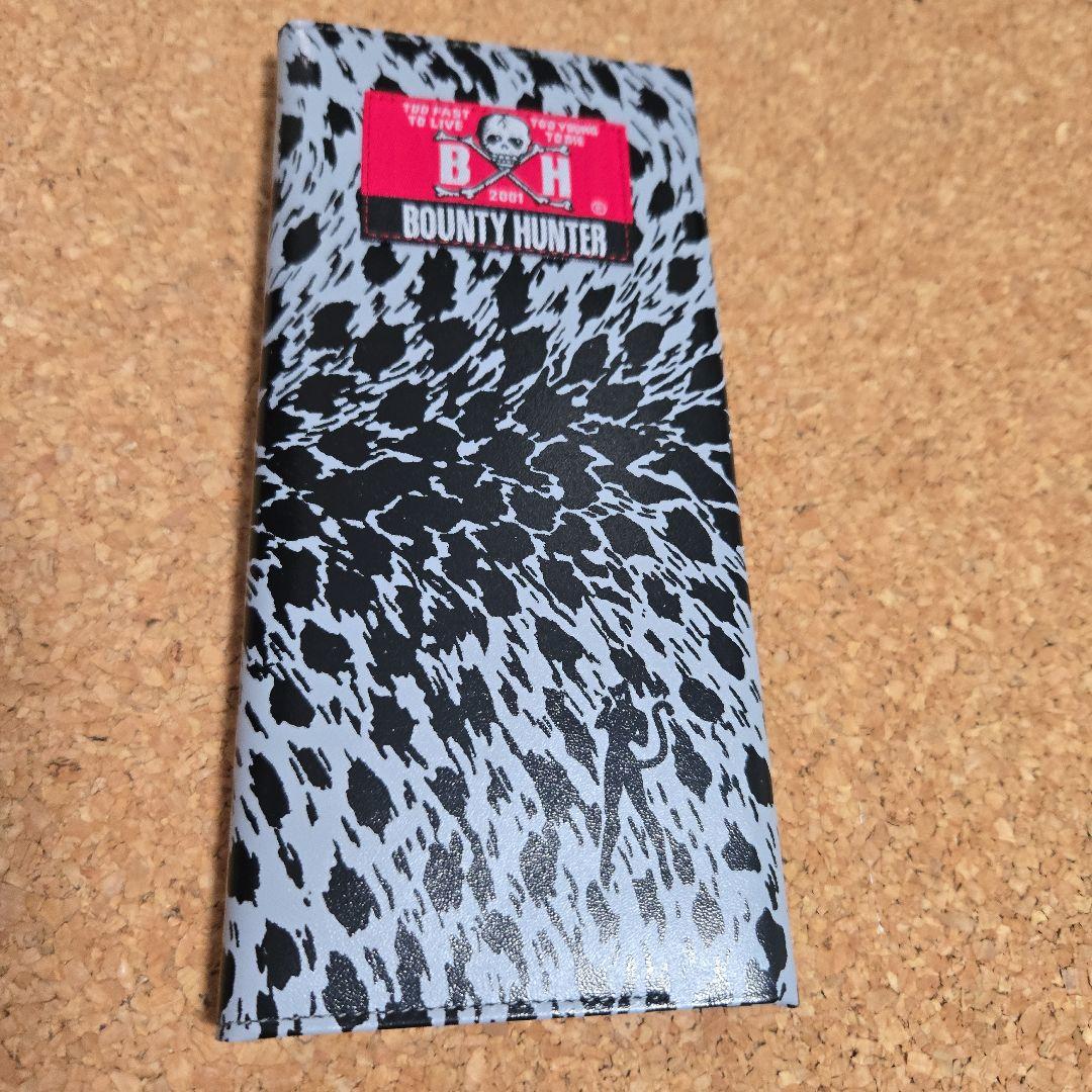 クリームソーダ　×　バウンティーハンター　グレーヒョウ柄 長財布　未使用品