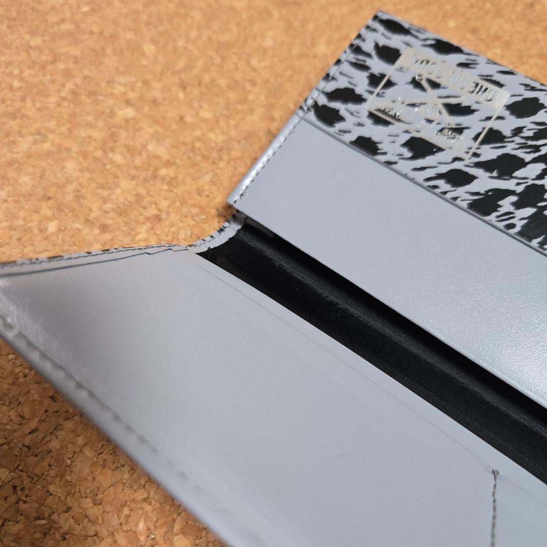 クリームソーダ　×　バウンティーハンター　グレーヒョウ柄 長財布　未使用品