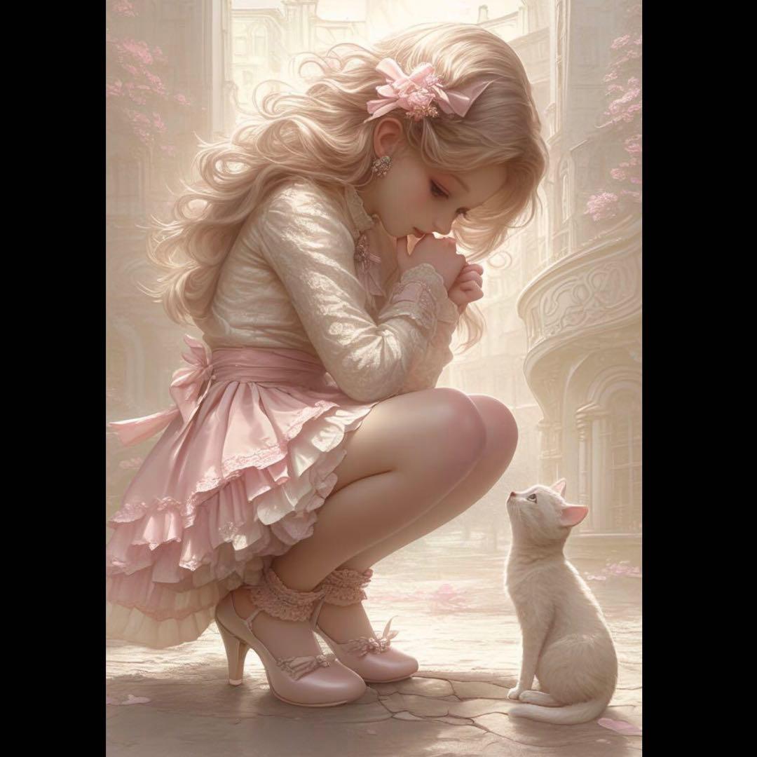 女の子パネル生地ハンドメイド★じゅんじゅん