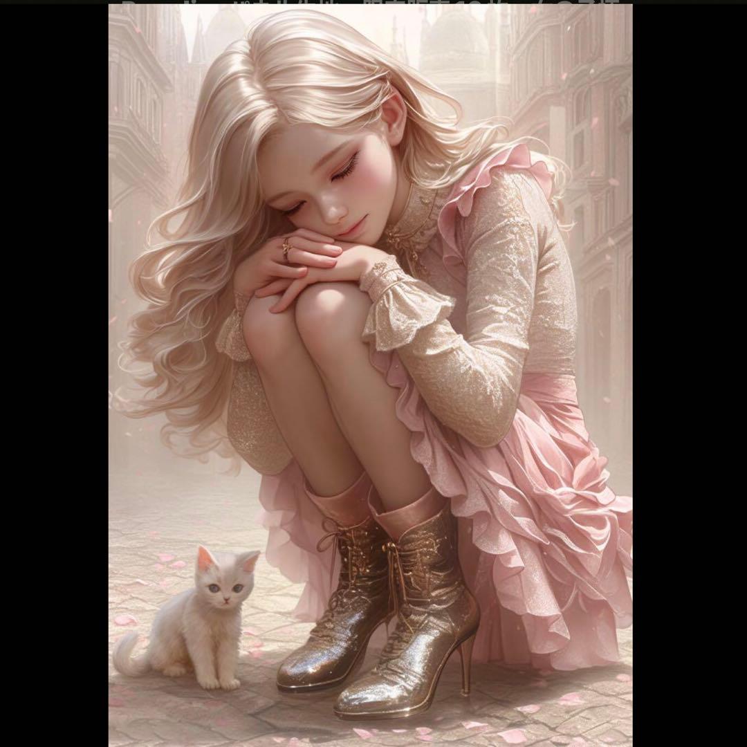 女の子パネル生地ハンドメイド★じゅんじゅん