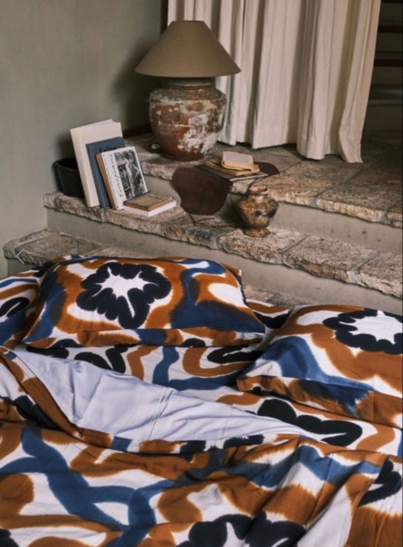 【SUKU 】セミダブル掛布団+枕カバー2枚セット Rhythm