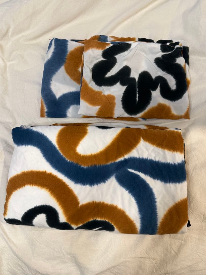 【SUKU 】セミダブル掛布団+枕カバー2枚セット Rhythm