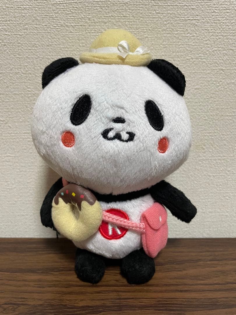 BIGサイズ　おかいものパンダ　フェイス型クッション　楽天　非売品