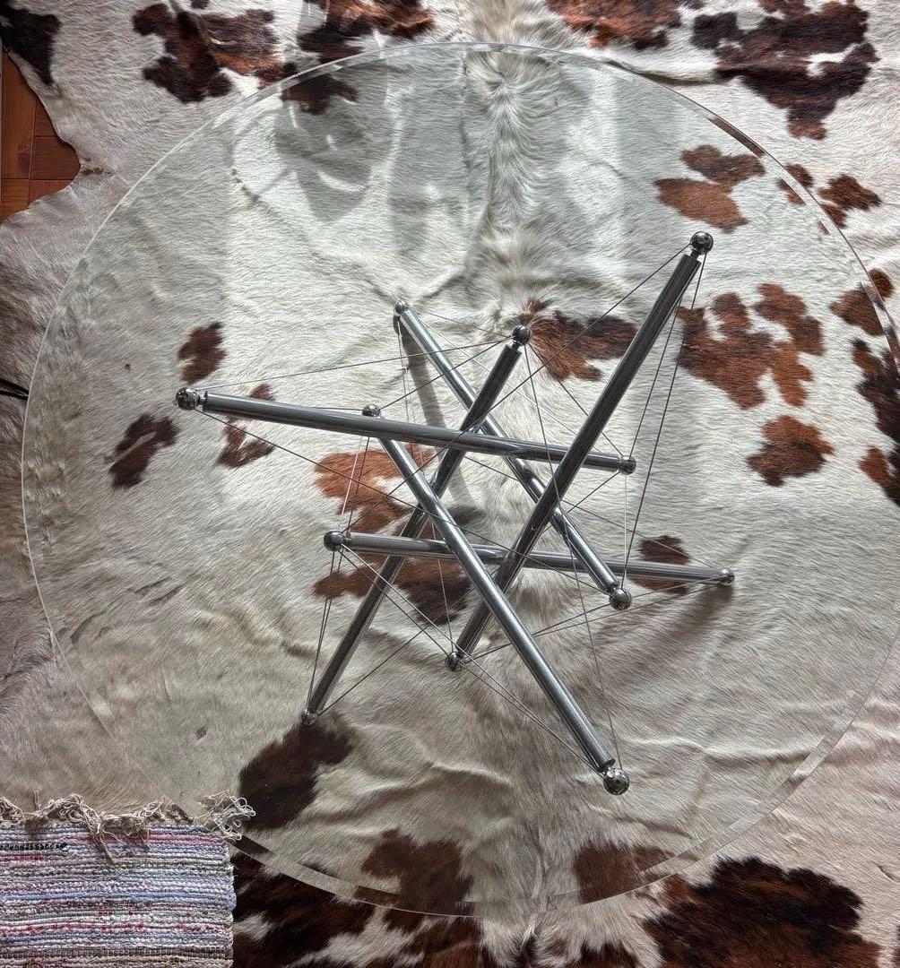 【定価46万円】Cassina カッシーナ 713 ガラステーブル ローテーブル