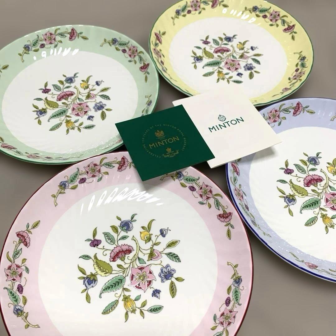 MINTON セレブレーション　パスタ・カレー皿4色セット