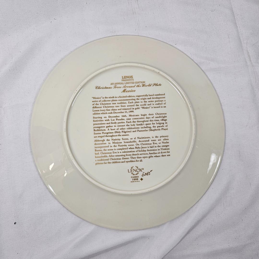 USA製【 レノックス LENOX 】1999年 クリスマス プレート - メルカリ