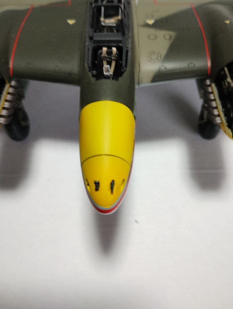 プラモデル完成機　1/48　メッサーシュミットBf110D-3