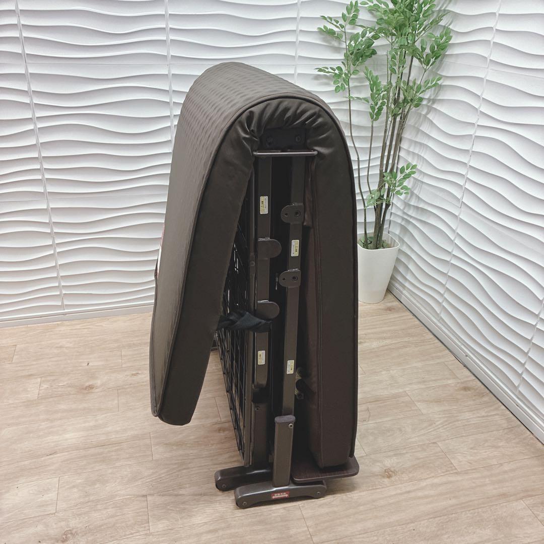 ◇大阪府 神戸市 配達料無料！◇ATEX◇電動ベッド◇折り畳み◇キャスター付き◇