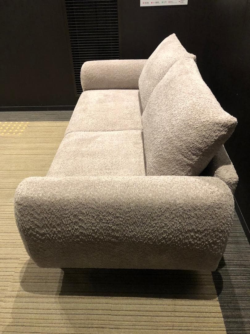 【福岡市限定】【展示品・未使用】2人掛けソファ ソファ アッシュブラウン