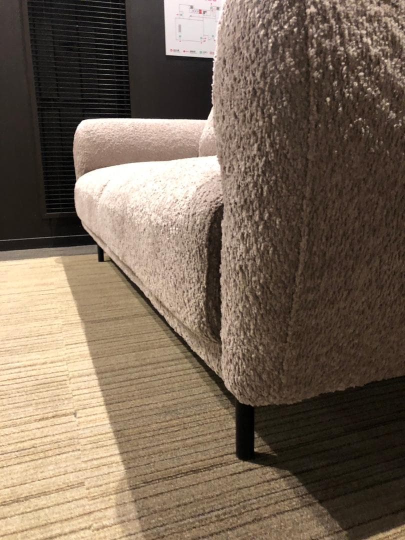 【福岡市限定】【展示品・未使用】2人掛けソファ ソファ アッシュブラウン