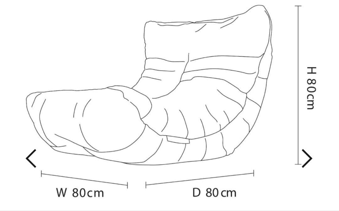 ambient lounge クッションソファ グレー