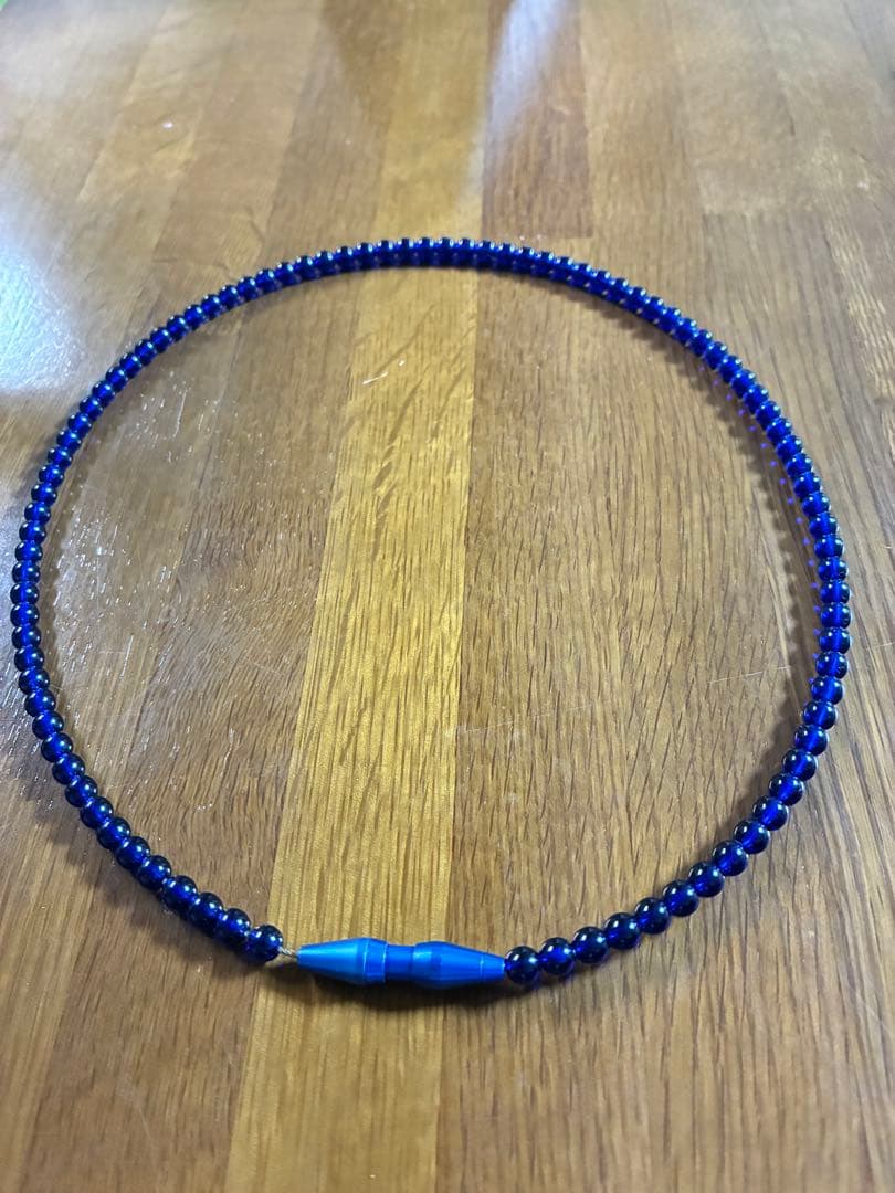 ファイテン クリスタルタッチ ウルトラマリンブルー 50cm