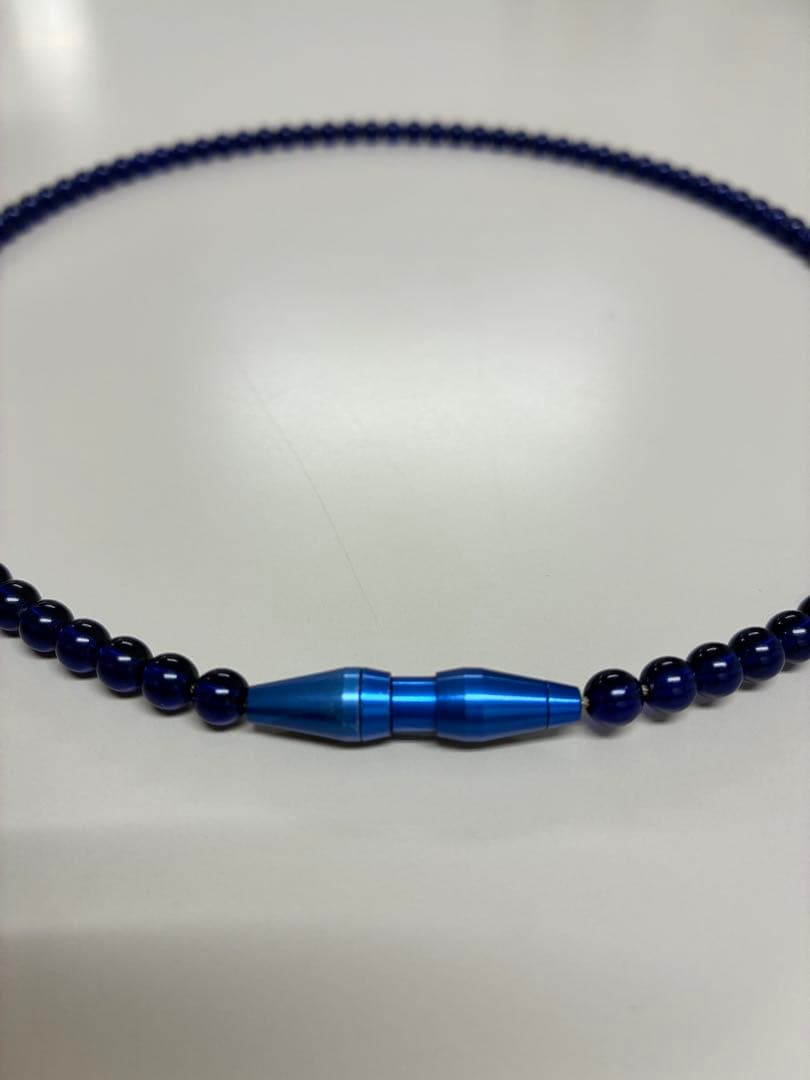 ファイテン クリスタルタッチ ウルトラマリンブルー 50cm