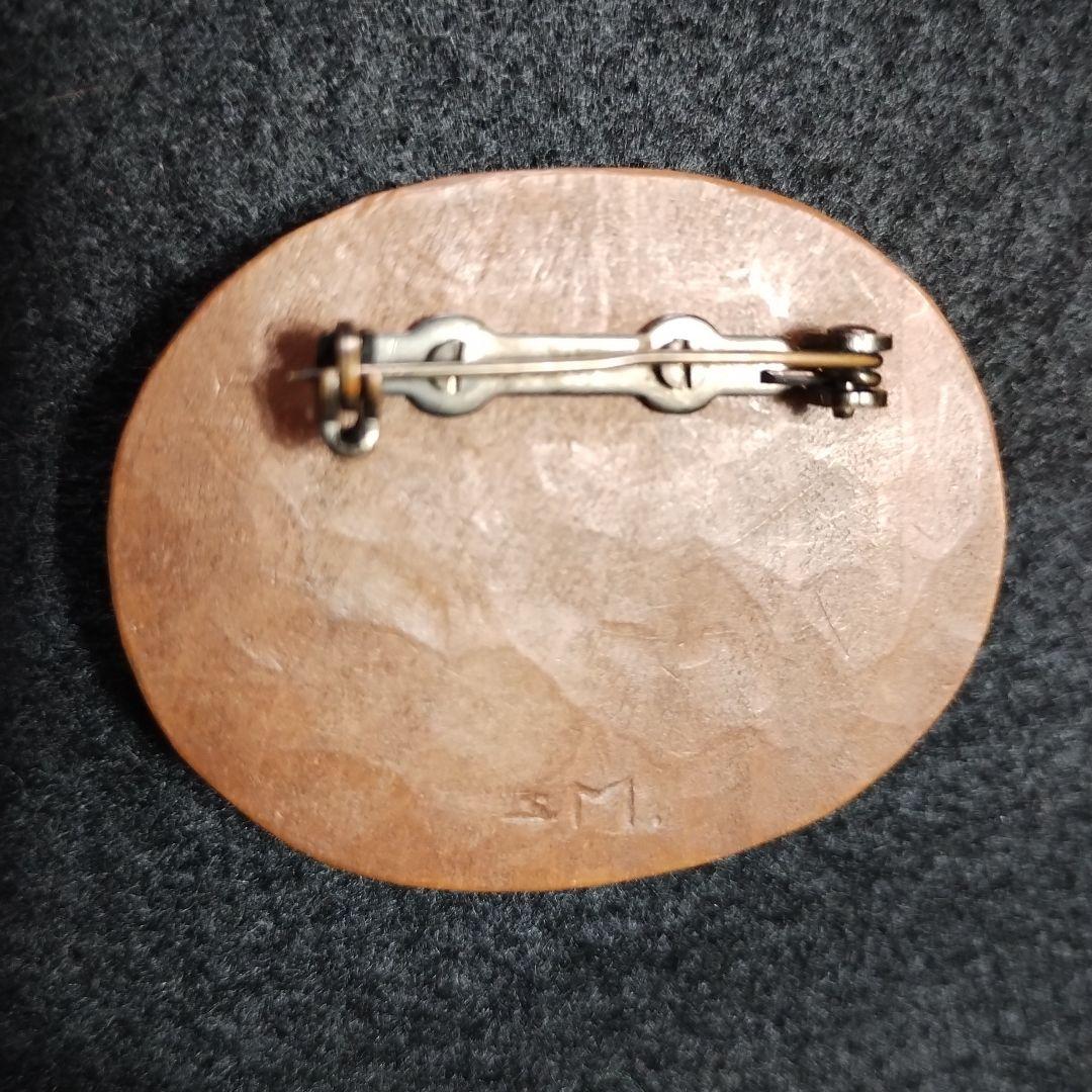 木彫作家 大山昭子 ブローチ - メルカリ