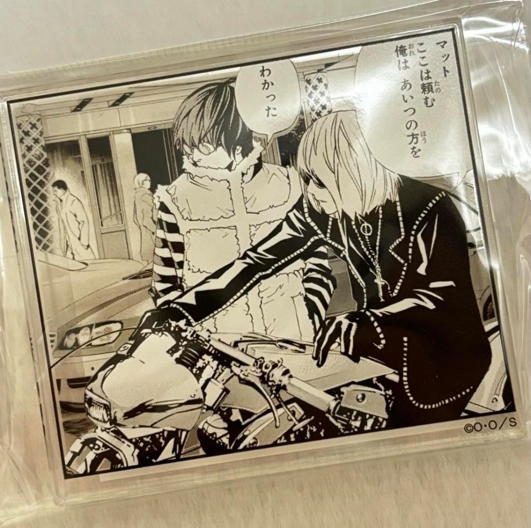 デスノート展 コマプレートスタンド／メロ＆マット - メルカリ