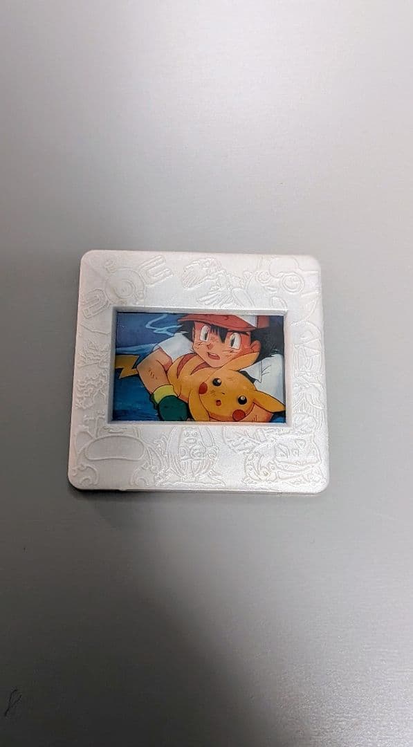 レア】ポケモンピクチャーフレーム サトシとピカチュウ