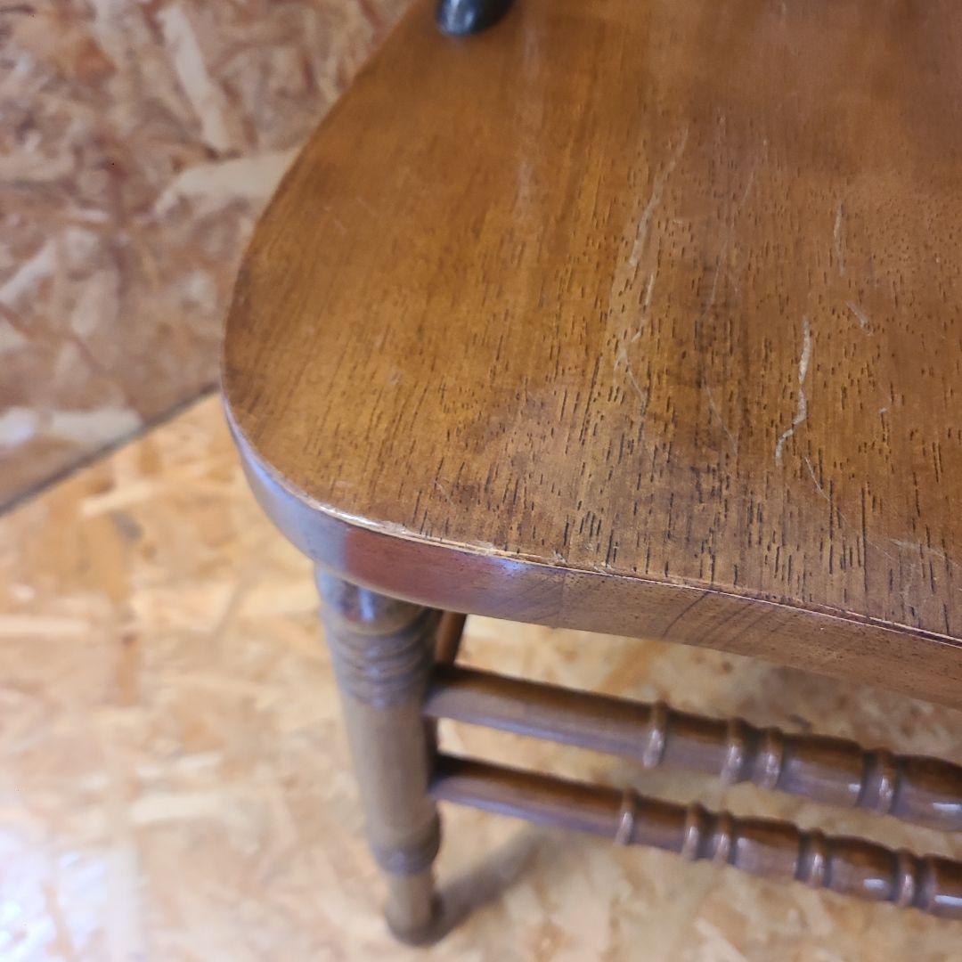 1 山善 椅子 アンティーク調 チェア　ウィンザーチェア