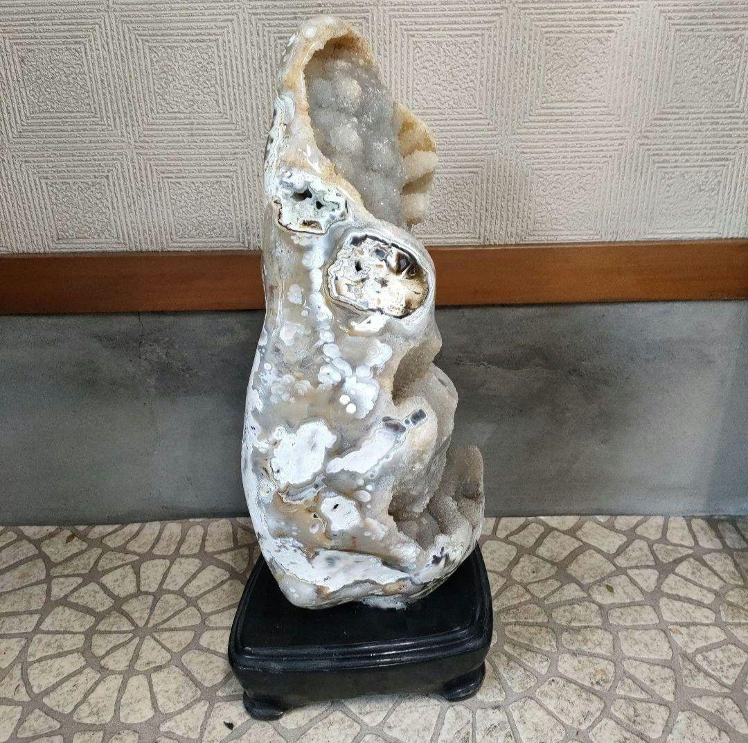 水晶 瑪瑙 ジオード 鑑賞石 原石