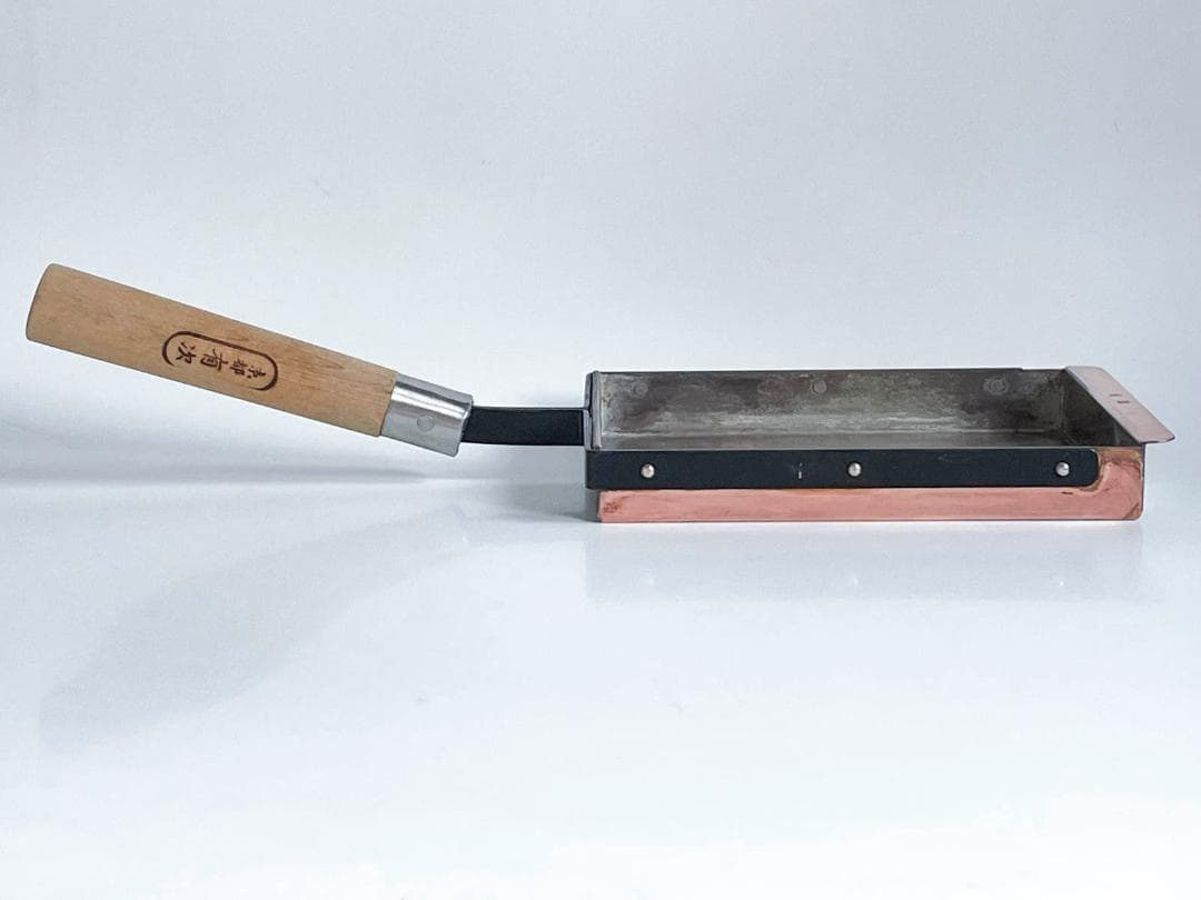 京都 有次 銅 卵焼き器（玉子焼鍋）12✕21cm
