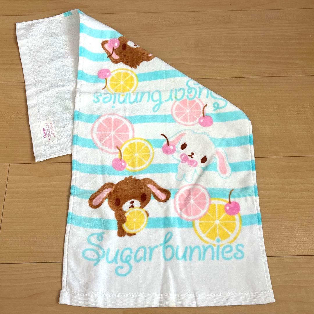 新品・未使用 サンリオ シュガーバニーズ フェイスタオル タオル 3点