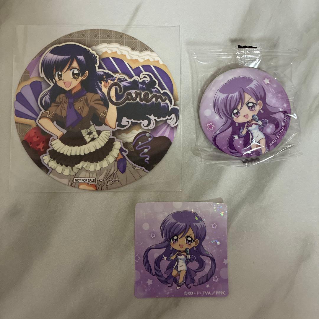 ぴちぴちピッチ eeo cafe 特典 コースター ガチャ 缶バッジ かれん