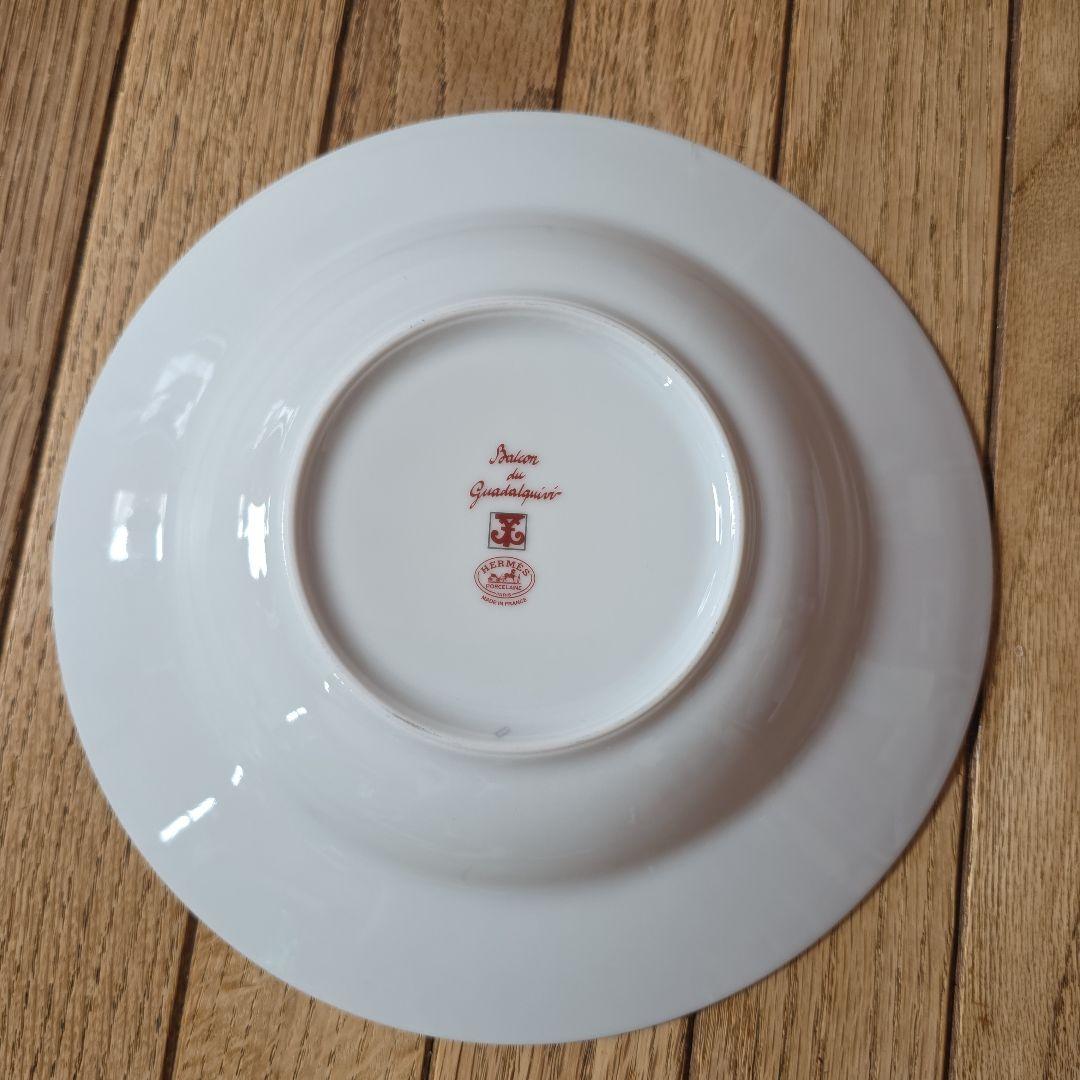 HERMES　Guadalquivir　　 クラシックデザイン皿 2枚セット