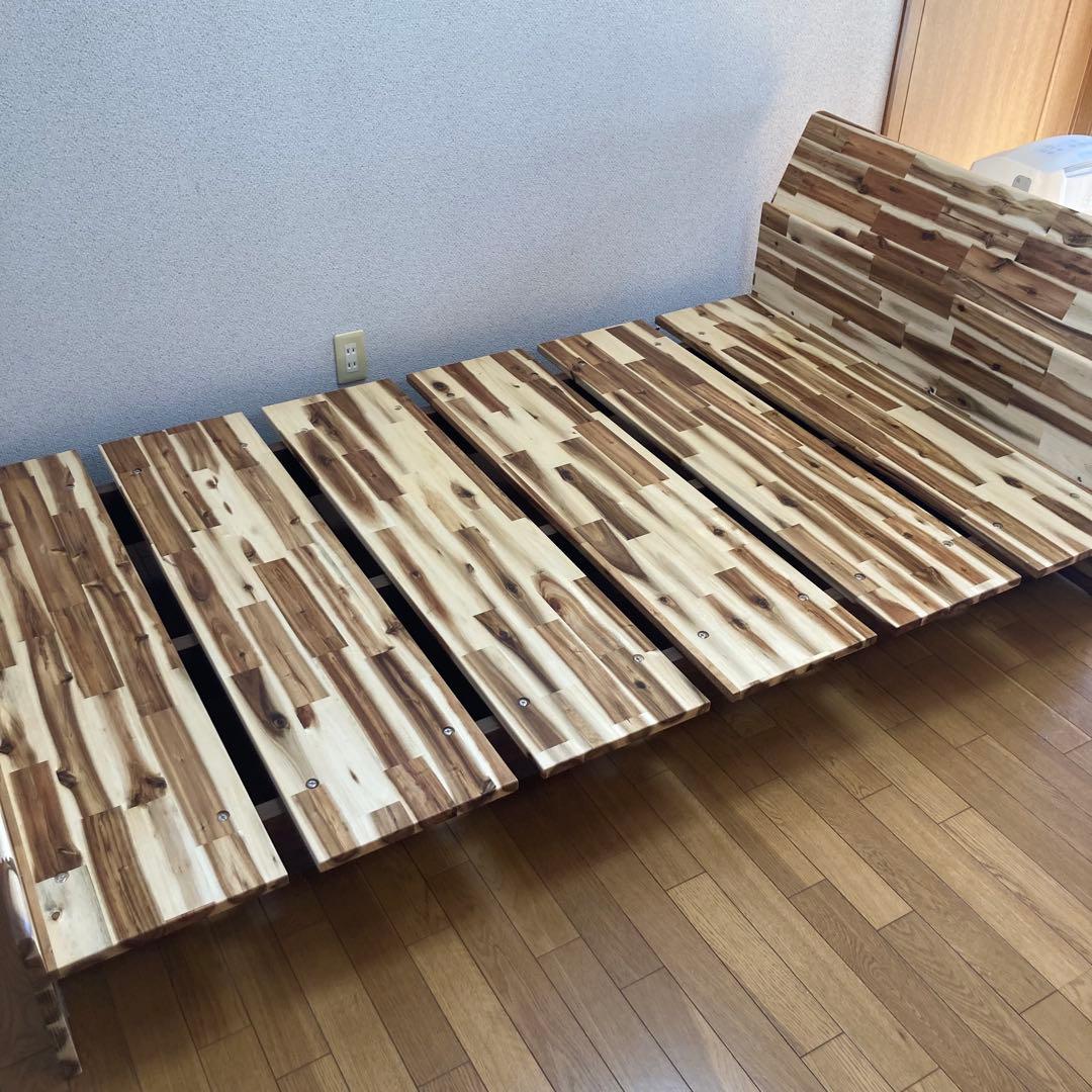 大川家具 モーブル Literie リップ ベッドフレーム セミダブル