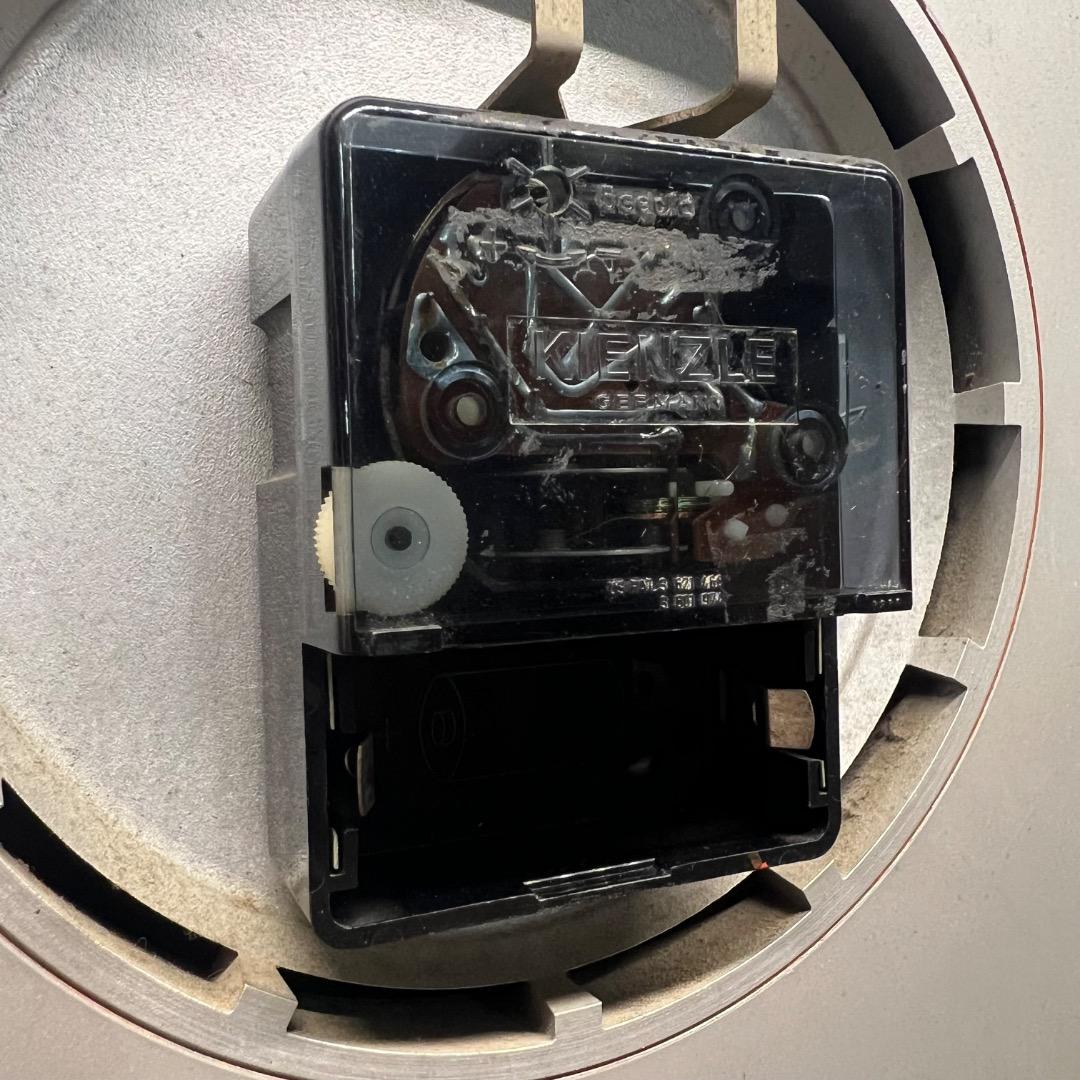 〇Kc右1038 ビンテージ 掛時計 KIENZLE design ドイツ製