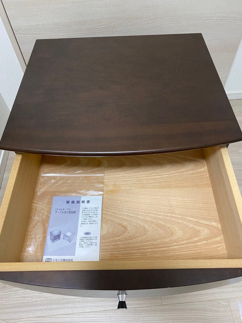 シモンズ ナイトテーブル サイドテーブル　KA1307