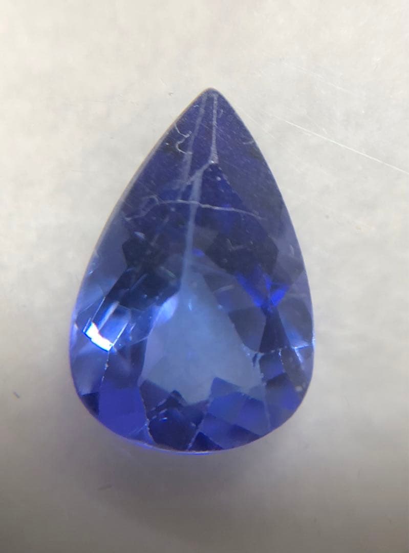 タンザナイト　ルース　1.35ct ソーティング付き　未開封