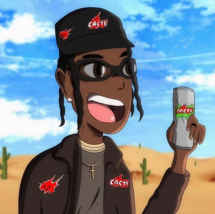 Travis Scott \"CACTI”DOWN TO EARTH TOWEL