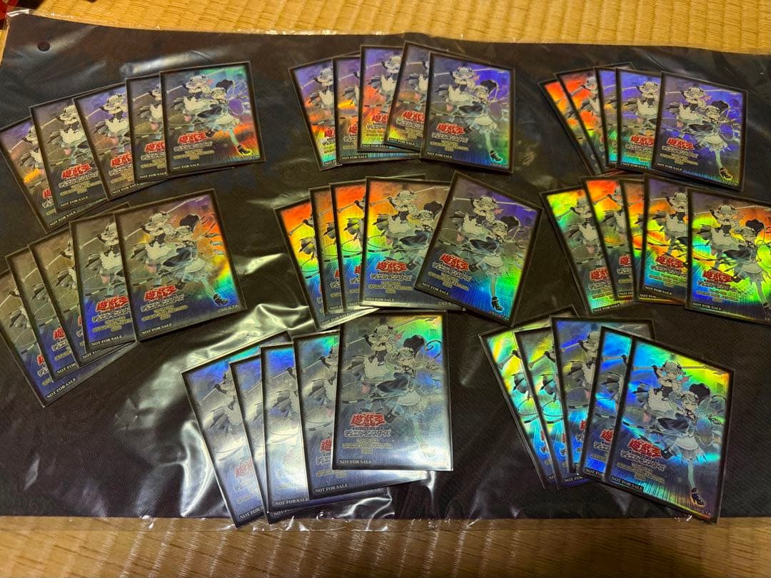 遊戯王 ラビュリンス 悪魔の技 スリーブ アジア 公式スリーブ 台湾限定