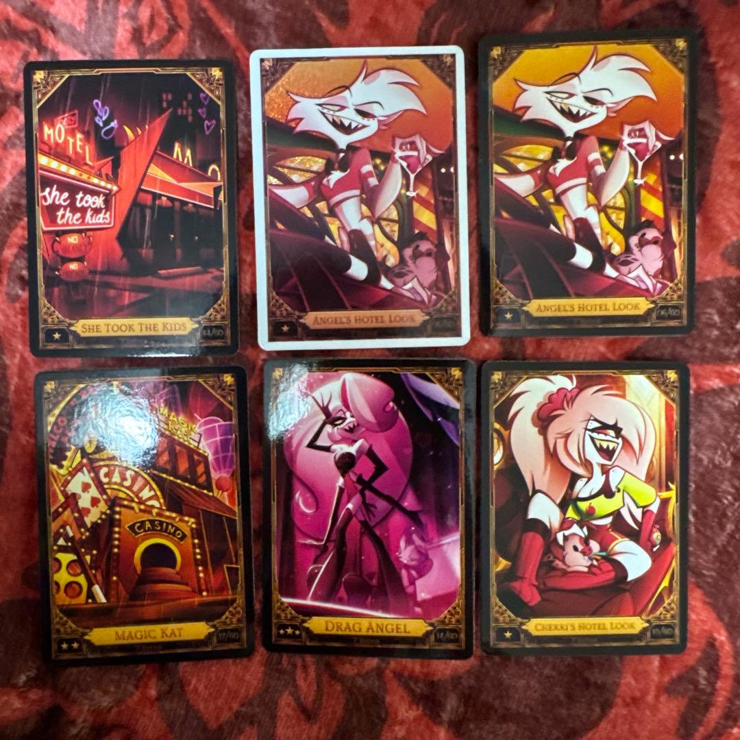 ハズビン　トレカ　エンジェル　セット ハズビンホテル シーズン2 トレカ エンジェル 06/60 4枚セット - メルカリ