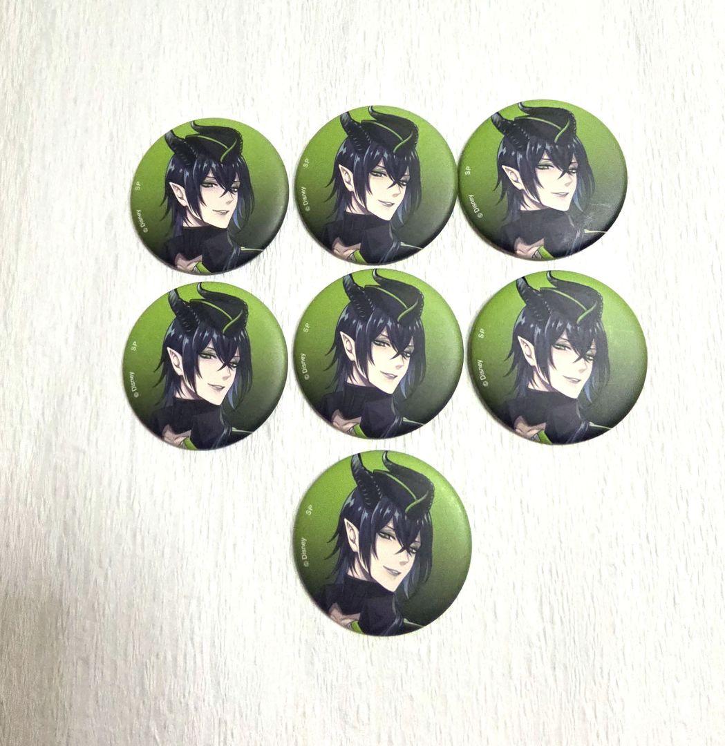 ツイステ マレウス LINEアート ブラインド缶バッジ - メルカリ